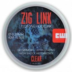 CARP WHISPERER - BAS DE LIGNE ZIG LINK 0,28mm 12lb