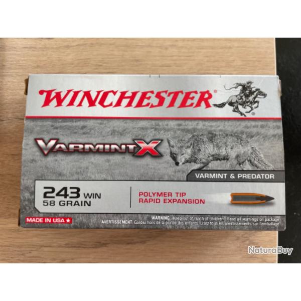 Winchester VarmintX 243win