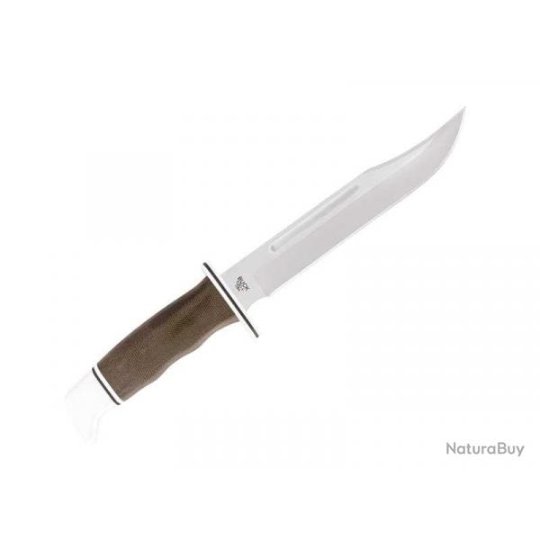 BEL1251 POIGNARD BUCK KNIVES GENERAL PRO LAME 18,5CM ACIER + ETUI NEUF