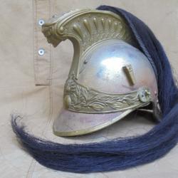 Rare casque de Dragon jus grenier cavalerie française Grande Guerre 1915