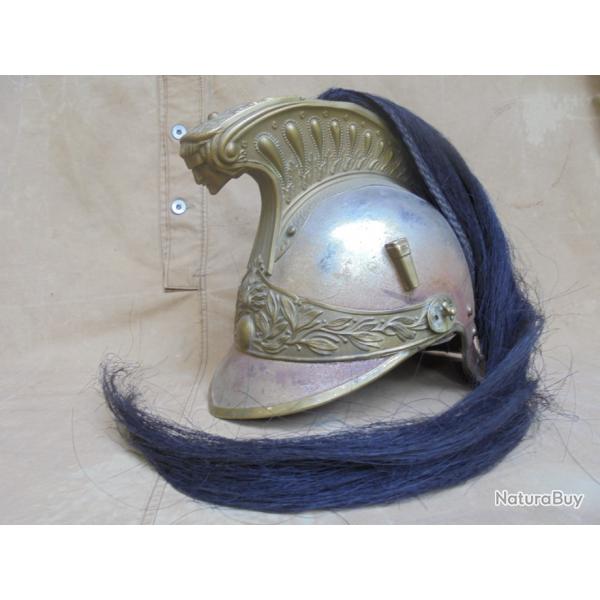 Rare casque de Dragon jus grenier cavalerie franaise Grande Guerre 1915