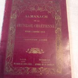 Almanach 1913 jeunesse chrétienne