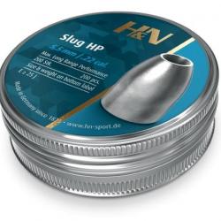 H&N - Plombs SLUG HP II CAL 5.5 .218 23gr (x200)