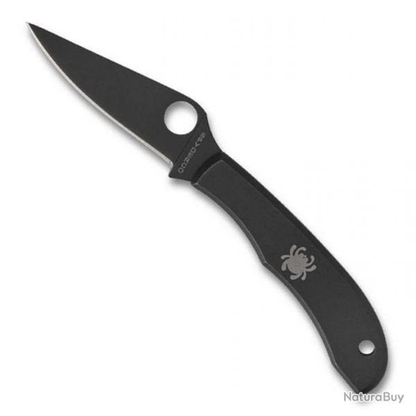 Couteau "Honeybee", Lame acier inox noir [Spyderco]