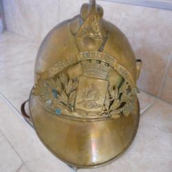 Casque de pompier audun le tiche 1