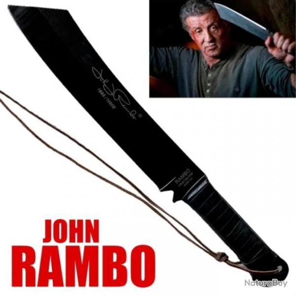 Reproduction de la Machette Couteau Rambo IV et V