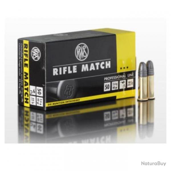 Balles RWS Rifle Match - Cal. 22LR - 22LR / Par 1 / 40