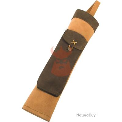 Carquois Dorsal ElTORO Big Tube 2 Bicolore Pour Arc (compound, Recurve, Longbow) - Neuf