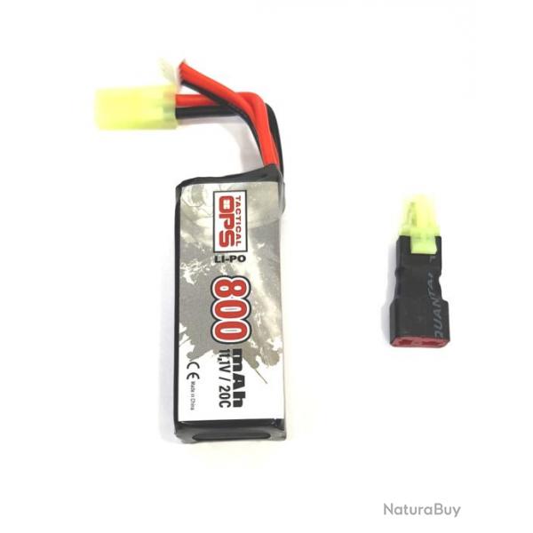 Batterie Li-Po -11.1V 800 mAh - Tactical OPS