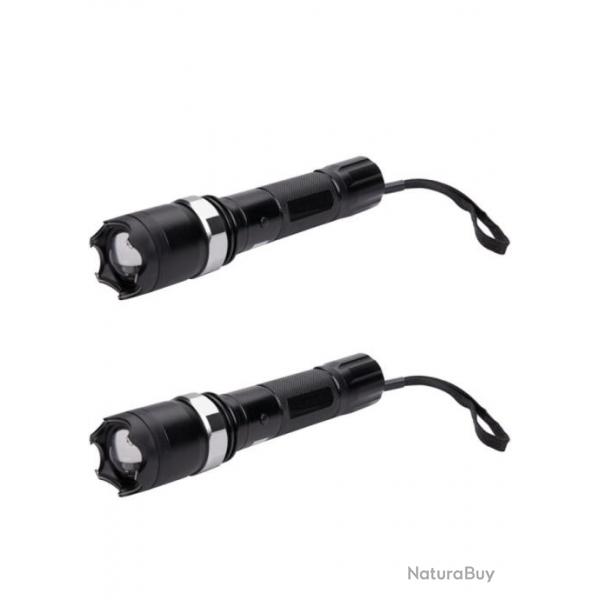 Lot de 2 Shocker lampe Praga Mag Zoom - 4 500 000 V