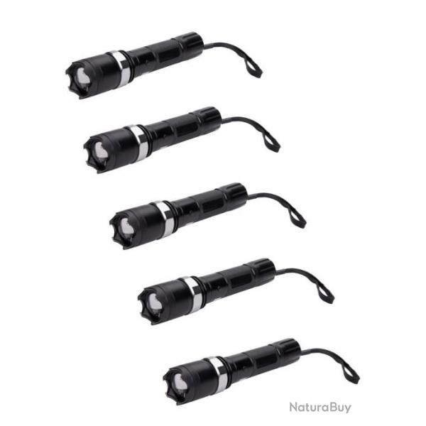 Lot de 5 Shocker lampe Praga Mag Zoom - 4 500 000 V