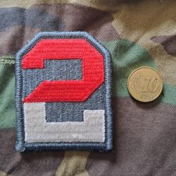 Insigne patch 2TH ARMY US 100% original