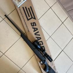 PACK AFFÛT/APPROCHE Gaucher SAVAGE Axis cal.308win toute équipée