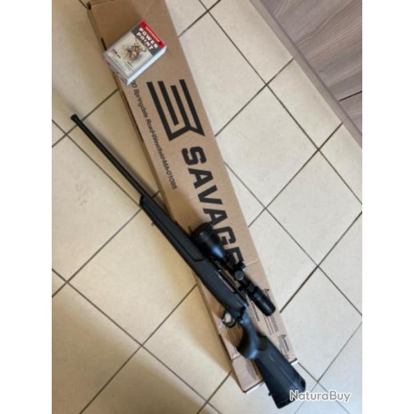 PACK AFFT/APPROCHE Gaucher SAVAGE Axis cal.308win toute quipe