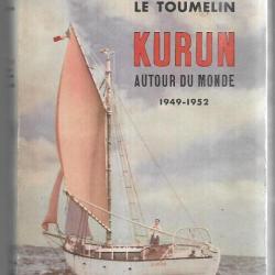 kurun autour du monde  1949-1952, par le toumelin. canaries , galapagos,martinique ,panama, la réuni