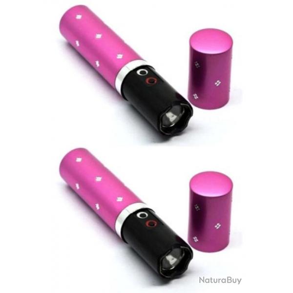 Lot de 2 Shocker lampe Praga Gloss Pink - 2 000 000V