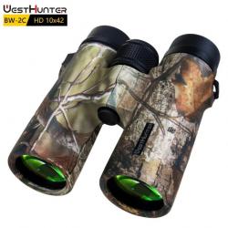 WestHunter BW-2C HD 10x42 Jumelles Camouflage Longue Portée Professionnelles