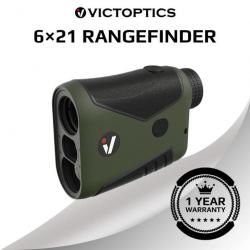 Victoptics Télémètre Laser 6x21 Mesure 750m/800m pour gold Chasse Randonnée Compact léger