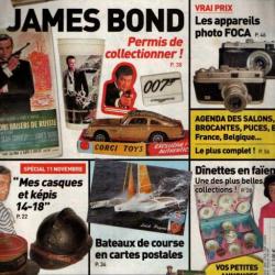 collectionneur chineur 47, casques et képis 14-18, james bond, dinettes faience , voiliers en cpm