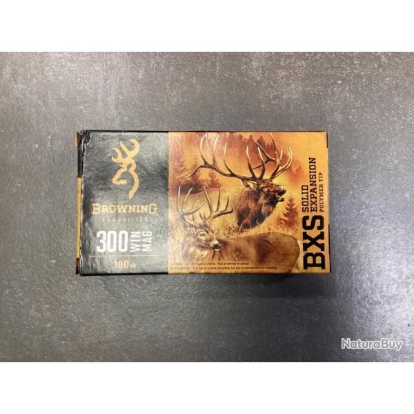 BROWNING - BXS - Cal. 300 Win Mag - 180GR