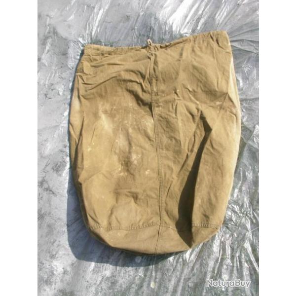 WW2 US SAC BAG BARRACK MILITAIRE AMRICAIN DE 1943/1944 FABRICANT THOMPSON SAC PAQUETAGE CANTONNEMEN