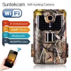 Caméras de chasse WiFi 4K 30FPS 940nm Contrôle Bluetooth sans fil WiFi 900PRO 30MP