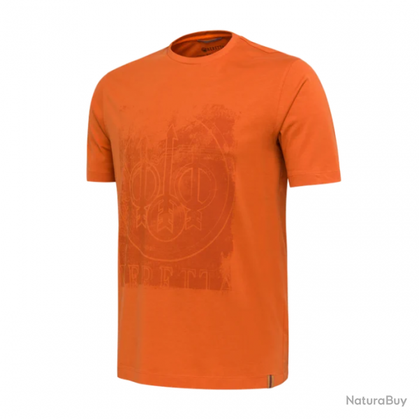 T shirt Beretta Logo Orange