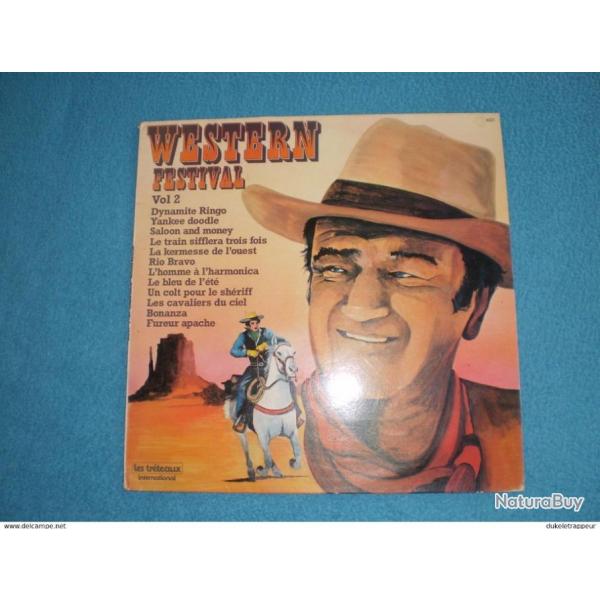 Disque 33T. Western, FarWest, Old Time,Cowboy,Indien, !