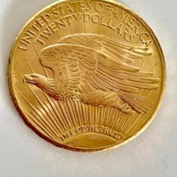 Pièce OR 20 $ usa eagle