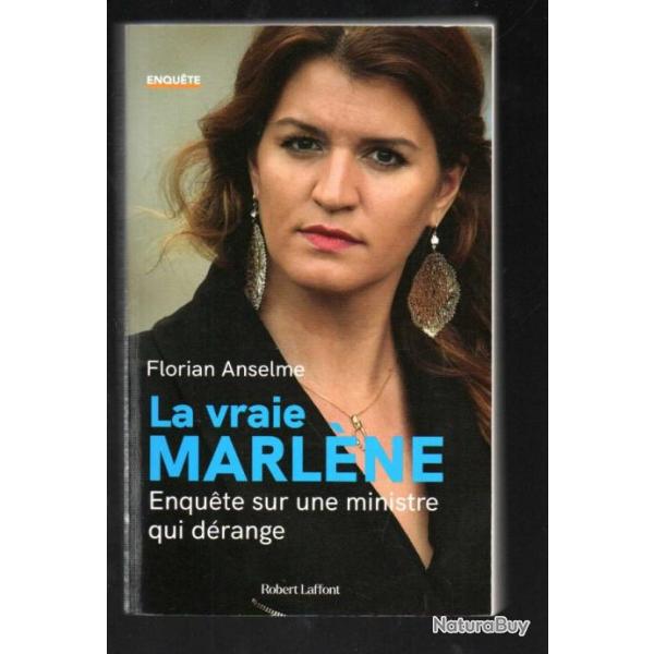 la vraie marlne enqute sur une ministre qui drange de florian anselme politique franaise