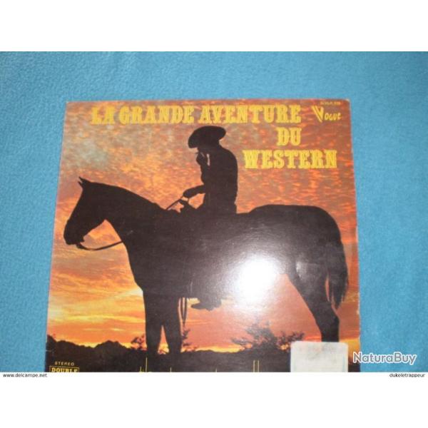 Disques vinyles 33T Musiques de films WESTERNS !!! Collection , Cowboy, Country