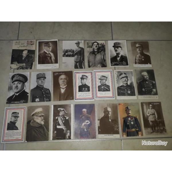 Lot cartes postale  militaire