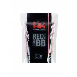 BILLES BBS 6MM HK RED 0.25G SACHET X2500