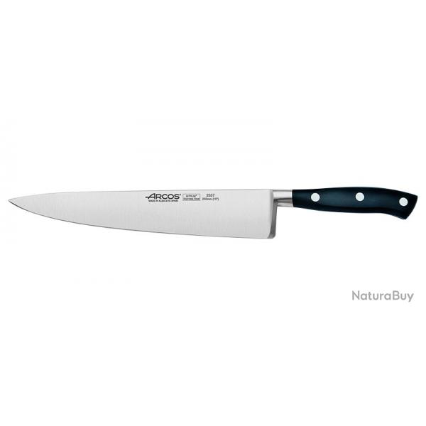 Riviera - Couteau Chef - Arcos - Noir 250mm