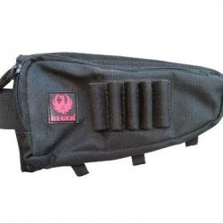 Appui Joue et porte munition RUGER pour American Rifle (cartouchière de crosse Ruger)