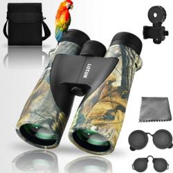 Jumelles Ultra Sharp 12x50 HD Optique pour Chasse Observation