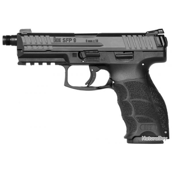 Pistolet HK Heckler&Koch SFP9 sd cal.9x19 paddle noir