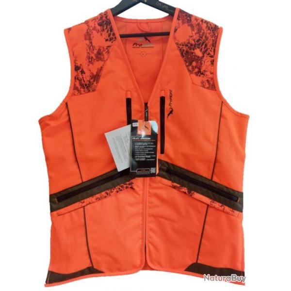 Gilet Griffon traque ProHunt Ligne Verney-Carron orange