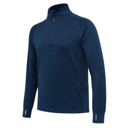 Polaire Beretta Stretch Tech Half Zip Bleu