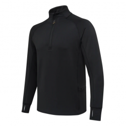 Polaire Beretta Stretch Tech Half Zip Noir