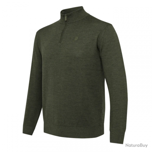 Pull Beretta Merino Zip Vert