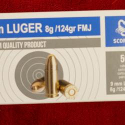 STV cal. 9x19 FMJ 124gr