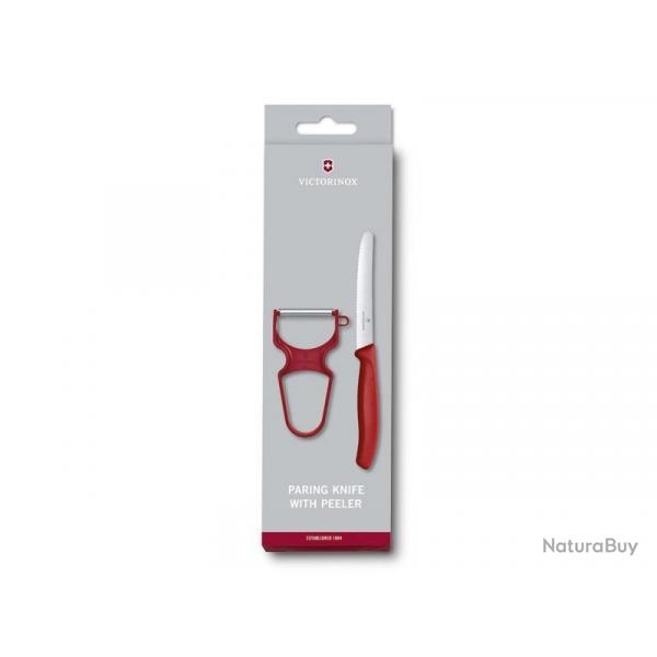 SET 2 PIECES VICTORINOX SWISSCLASSIC ROUGE