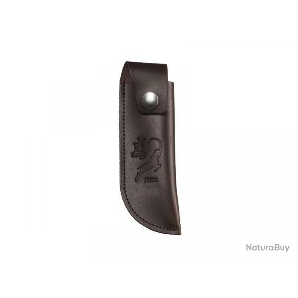 ETUI WINDMHLENMESSER IBEX 16CM CUIR MARRON