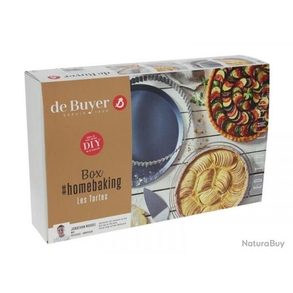 BOX 4 PIECES DE BUYER HOMEBAKING TARTE