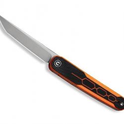 COUTEAU CIVIVI KWAIQ G10 NOIR/ORANGE