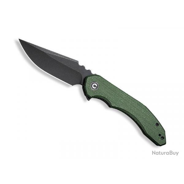 COUTEAU CIVIVI BLUETICK MICARTA VERT BLACKWASH