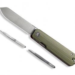 COUTEAU CIVIVI SENDY G10 VERT