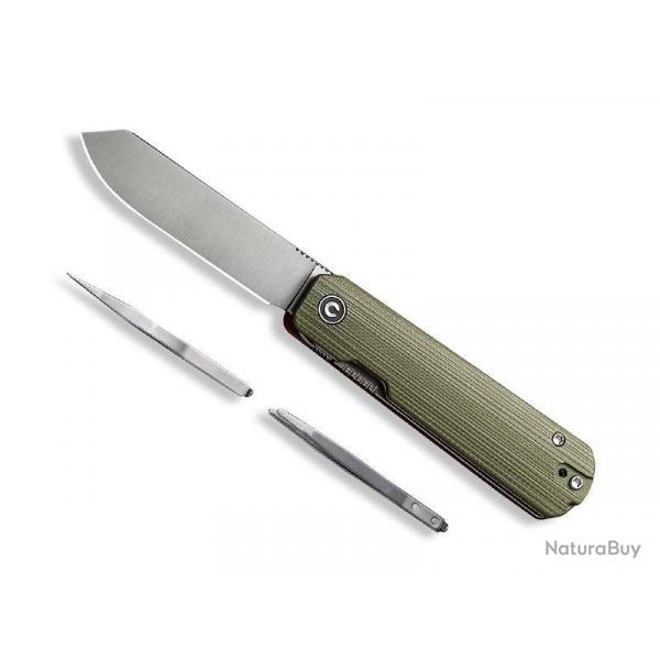 COUTEAU CIVIVI SENDY G10 VERT