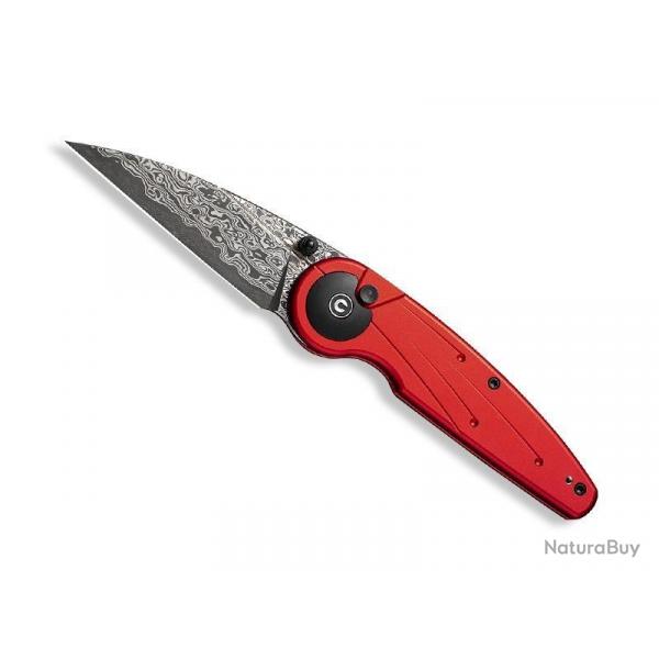 COUTEAU CIVIVI STARFLARE ALUMINIUM ROUGE DAMAS